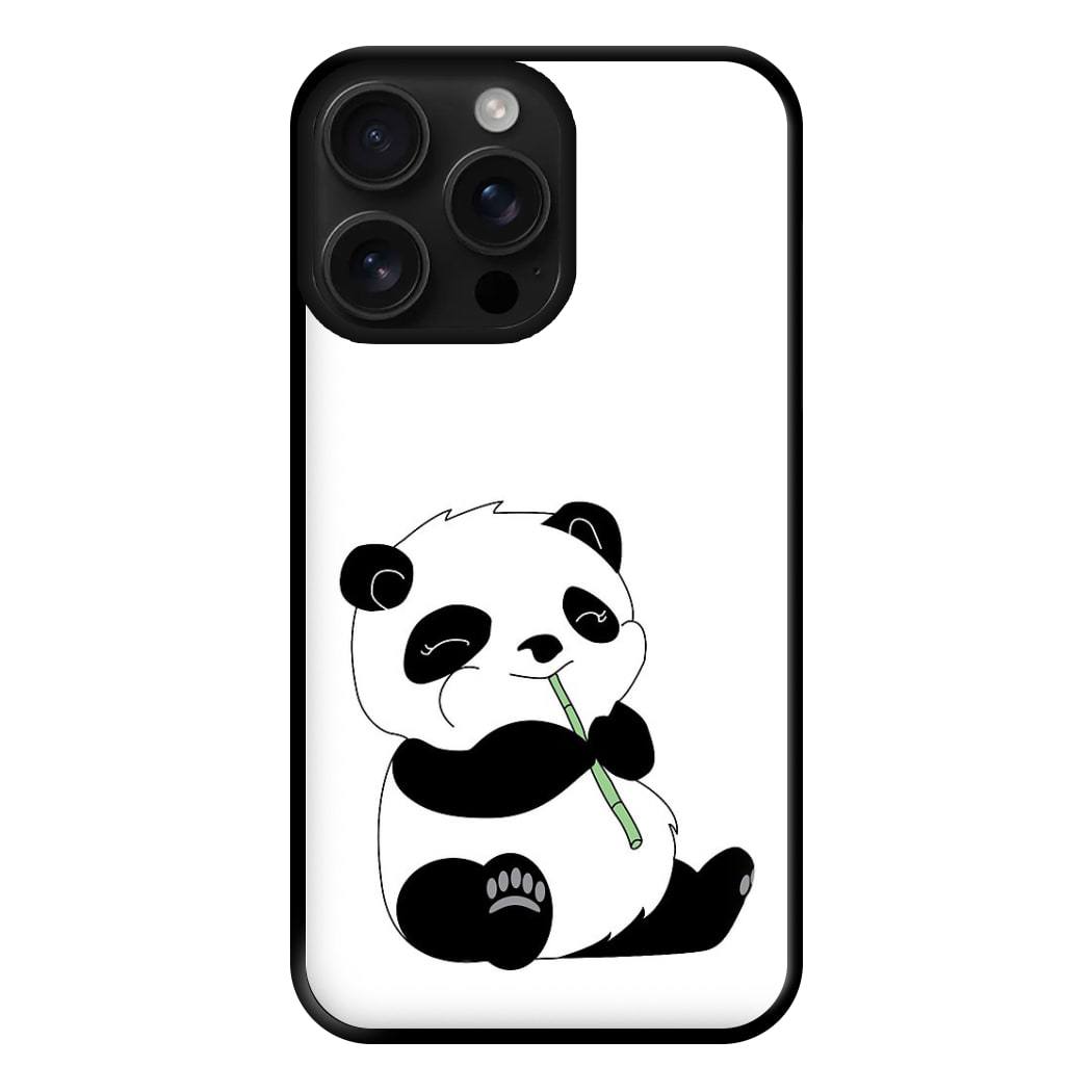 Vegan Panda Phone Case for iPhone 16 Pro Max