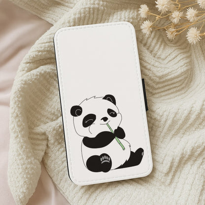 Vegan Panda Wallet Phone Case