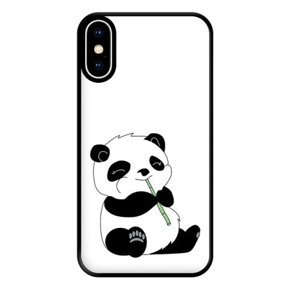 Vegan Panda Phone Case for iPhone XS Max