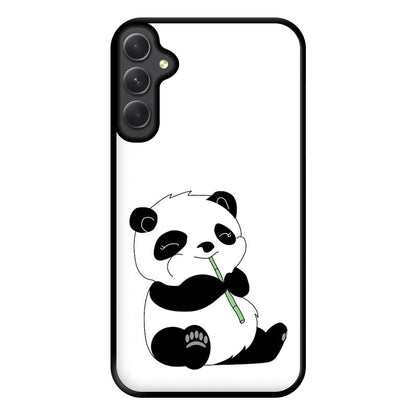 Vegan Panda Phone Case for Galaxy A14