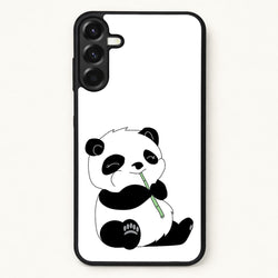 Vegan Panda Phone Case for Galaxy A17