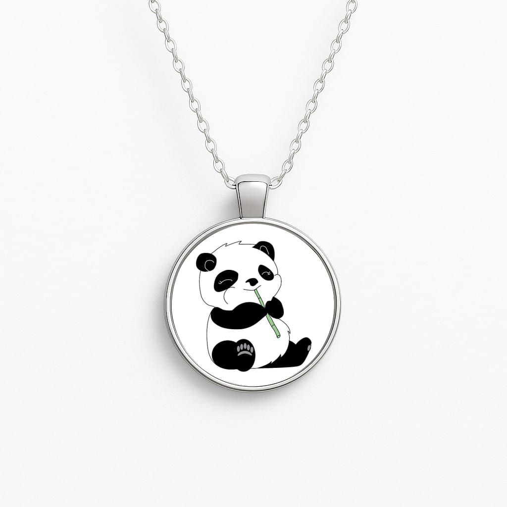Vegan Panda Necklace