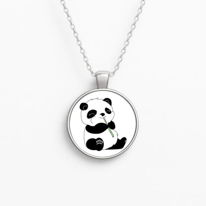 Vegan Panda Necklace