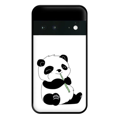 Vegan Panda Phone Case for Google Pixel 6a