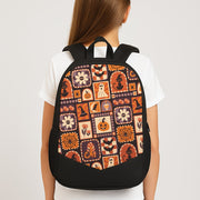 Vintage Halloween Patchwork Backpack 3