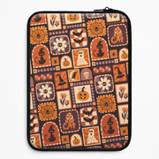 Vintage Halloween Patchwork Laptop Sleeve 1