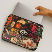Horror Movie Sticker Collage Laptop Sleeve 2