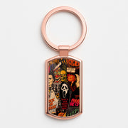 Horror Movie Sticker Collage Luxury Keyring 4