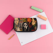 Horror Movie Sticker Collage Pencil Case 3