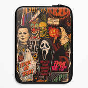 Horror Movie Sticker Collage Laptop Sleeve 1
