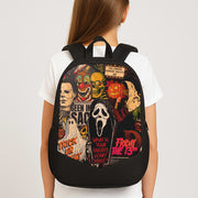 Horror Movie Sticker Collage Backpack 3