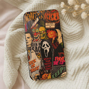 Horror Movie Sticker Collage Flip / Wallet Phone Case 5