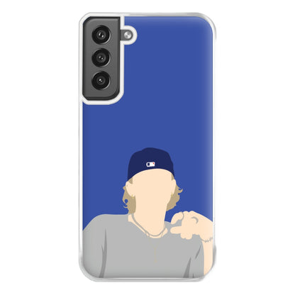 Hat- Vinnie Phone Case for Galaxy S21FE