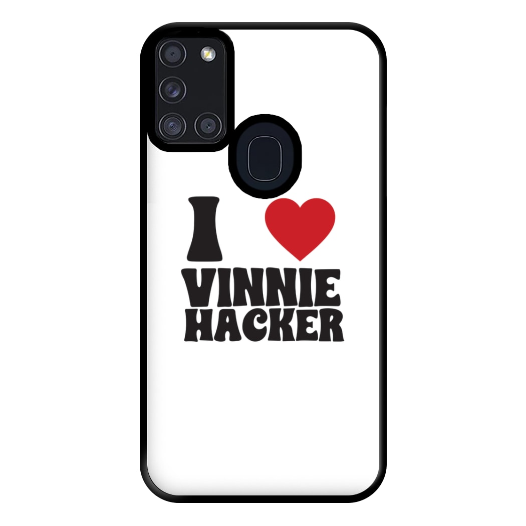 I Love Vinnie Phone Case for Galaxy A21s