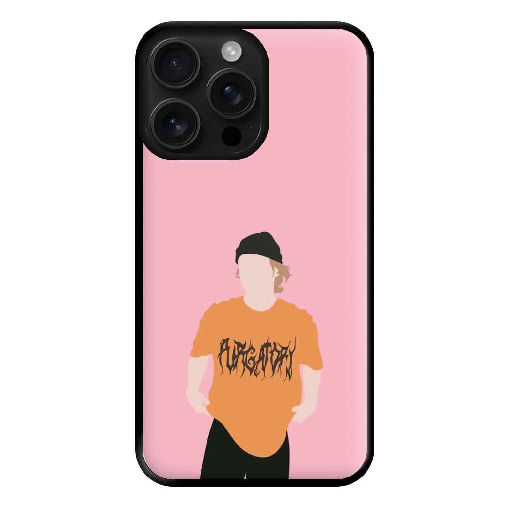 Orange T-shirt - Vinnie Hacker Phone Case