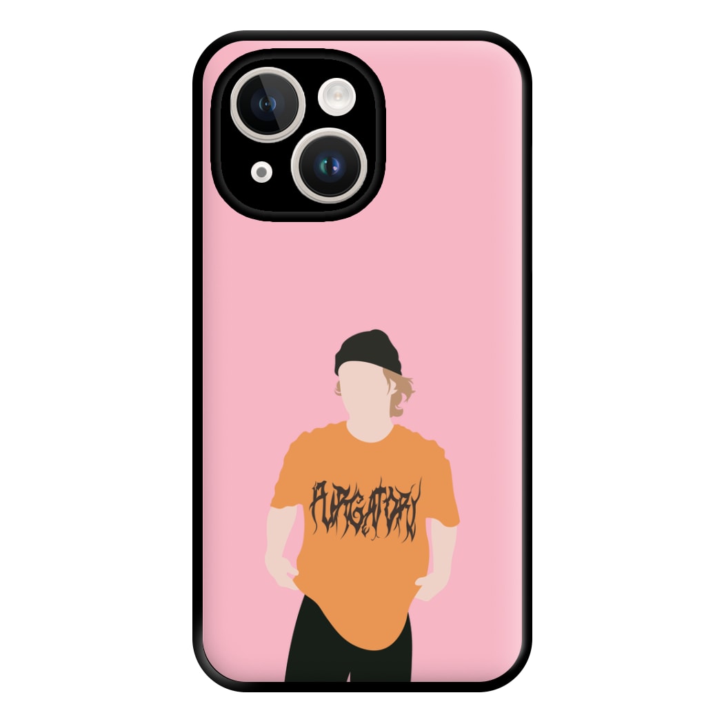 Orange T-shirt - Vinnie Hacker Phone Case for iPhone 14 Plus