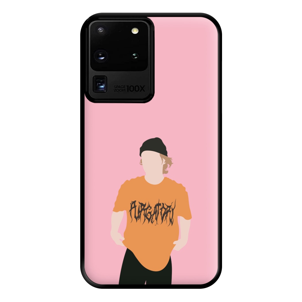 Orange T-shirt - Vinnie Hacker Phone Case for Galaxy S20 Ultra