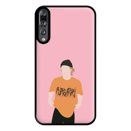 Orange T-shirt - Vinnie Hacker Phone Case for Huawei P20 Pro