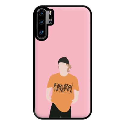 Orange T-shirt - Vinnie Hacker Phone Case for Huawei P30 Pro