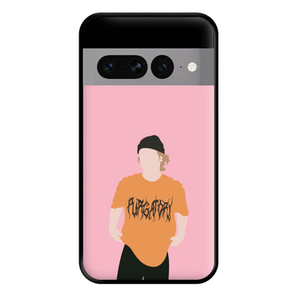 Orange T-shirt - Vinnie Hacker Phone Case for Google Pixel 7 Pro