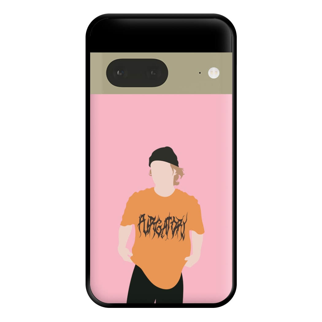 Orange T-shirt - Vinnie Hacker Phone Case for Google Pixel 7a