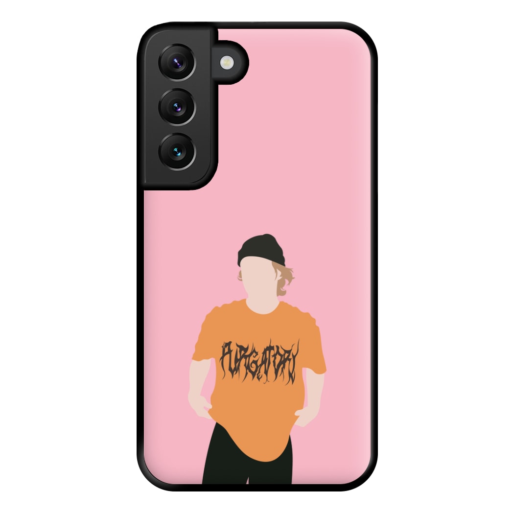 Orange T-shirt - Vinnie Hacker Phone Case for Galaxy S22 Plus