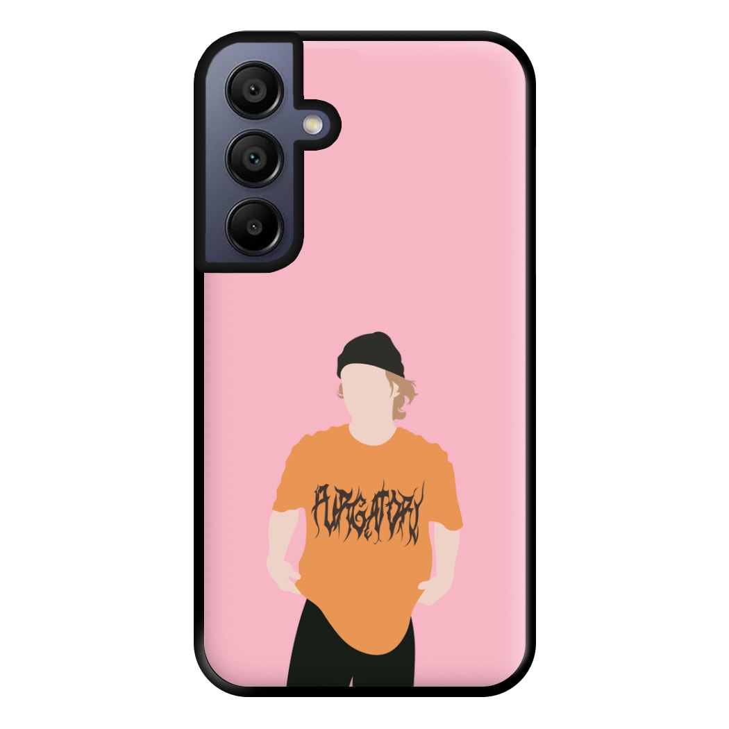 Orange T-shirt - Vinnie Hacker Phone Case for Galaxy A15