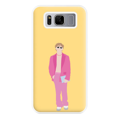 Pink Suit- Vinnie Phone Case for Galaxy S8 Plus