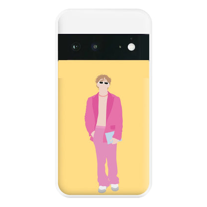 Pink Suit- Vinnie Phone Case for Google Pixel 6a