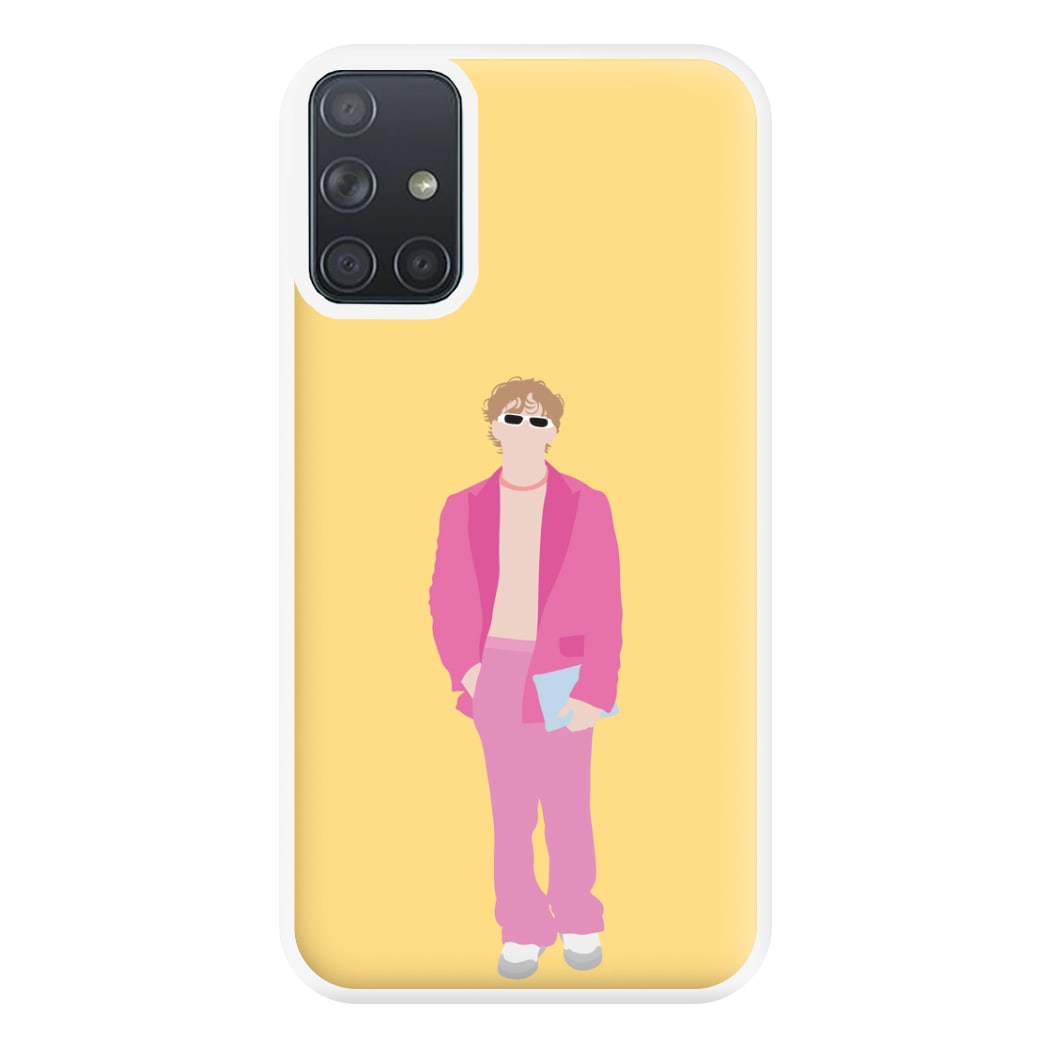 Pink Suit- Vinnie Phone Case for Galaxy A71