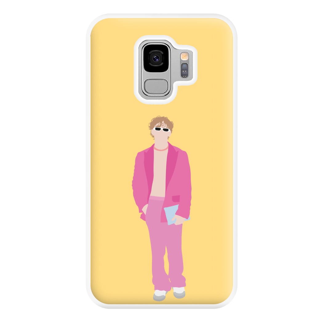 Pink Suit- Vinnie Phone Case for Galaxy S9 Plus