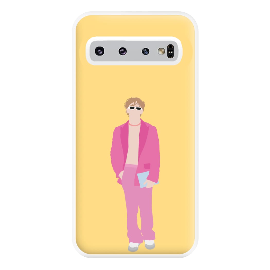 Pink Suit- Vinnie Phone Case for Galaxy S10 Plus