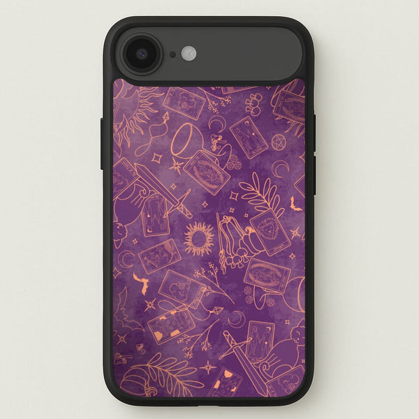 Violet Tarot Line Toss Phone Case - iPhone 17 Air / Standard
