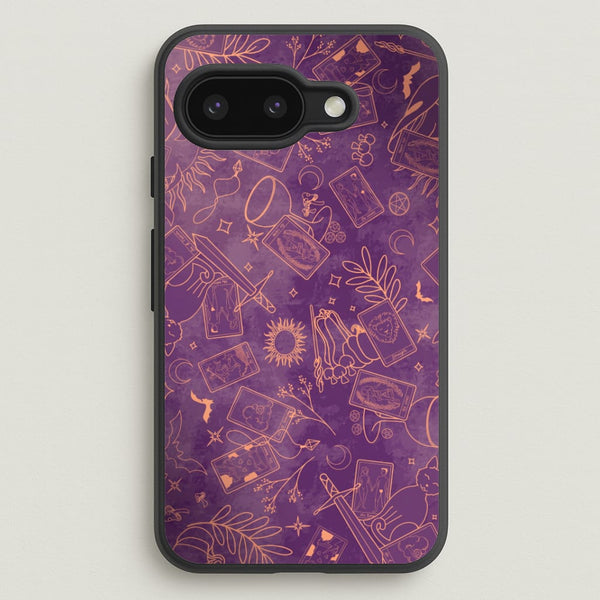 Violet Tarot Line Toss Phone Case - Google Pixel 9a / Standard
