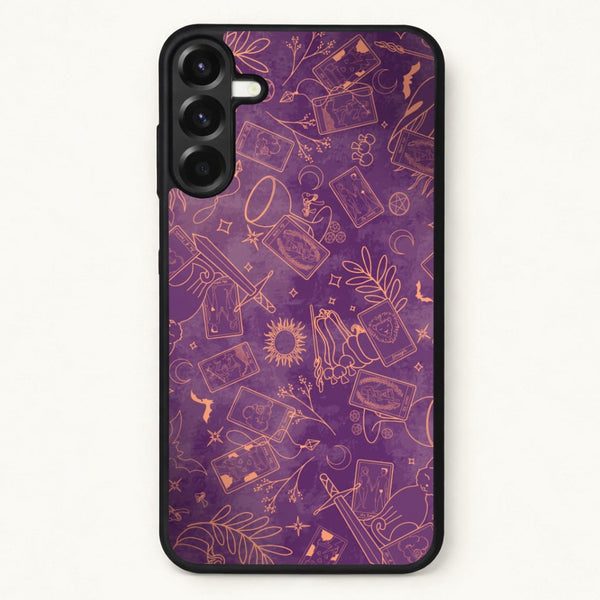 Violet Tarot Line Toss Phone Case - Galaxy A17 / Standard