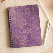 Violet Tarot Line Toss Notebook 3