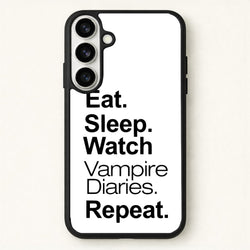 Eat Sleep Watch VPD Repeat Phone Case for Galaxy S26 Plus