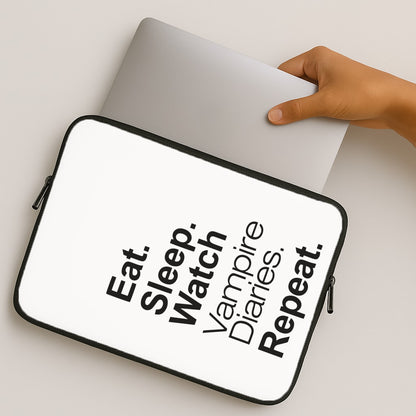 Eat Sleep Watch VPD Repeat MacBook Case