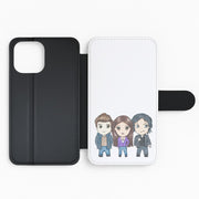 VPD Cartoon Flip / Wallet Phone Case 2
