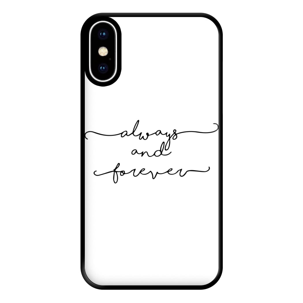 Always & Forever - VD Phone Case for iPhone XS Max