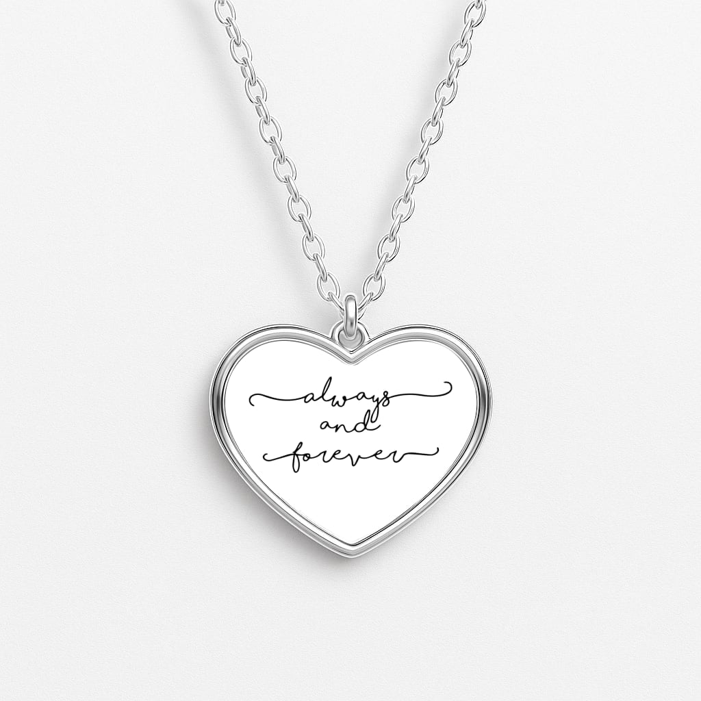Always & Forever - VD Heart Necklace