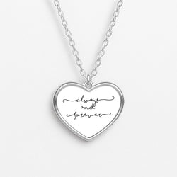 Always & Forever - VD Heart Necklace