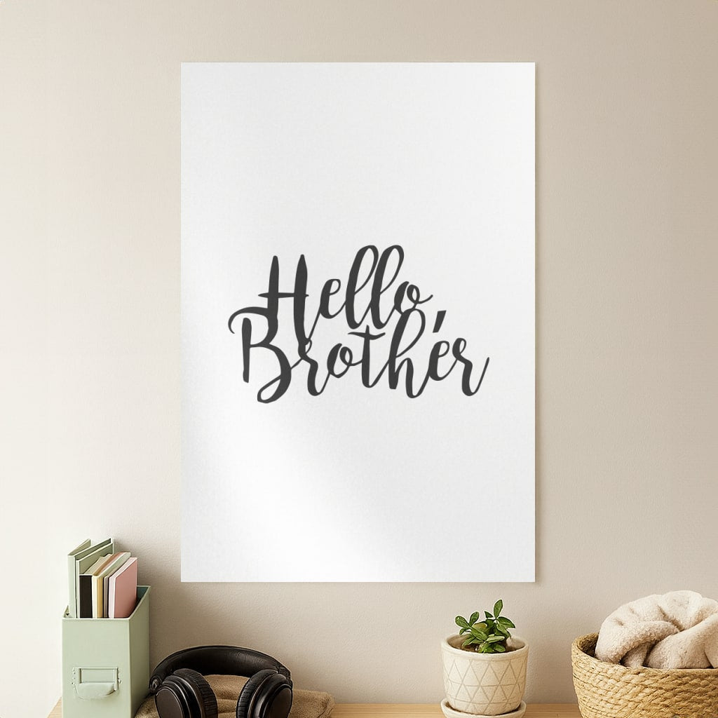 Hello Brother - VD Poster