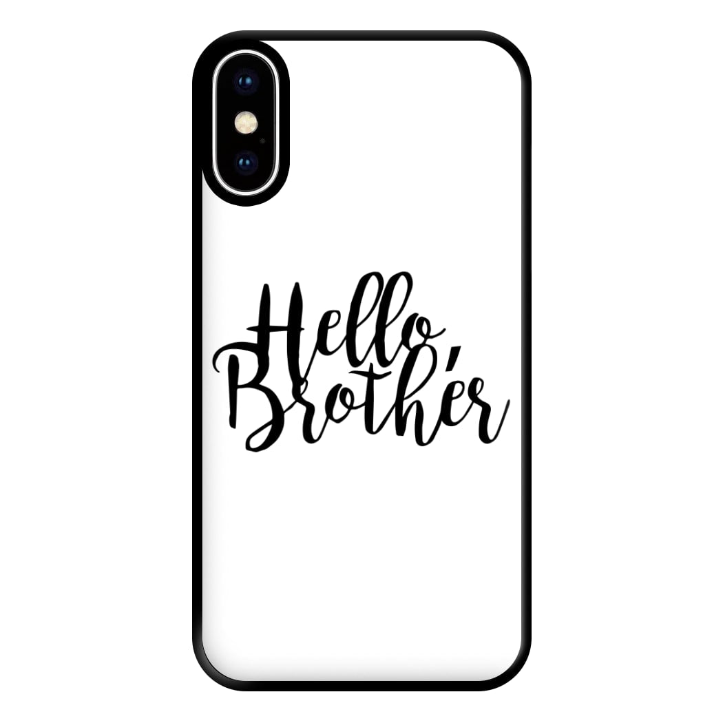 Hello Brother - VD Phone Case for iPhone XS Max