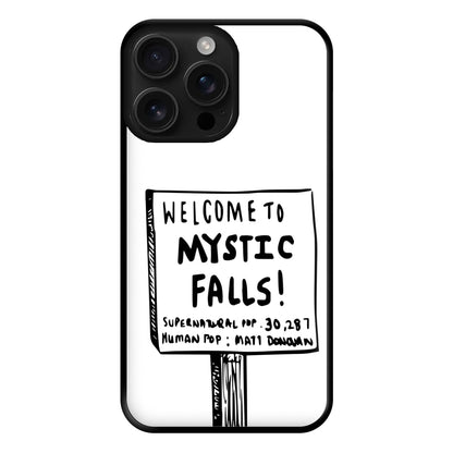 Welcome to Mystic Falls - VD Phone Case for iPhone 16 Pro Max