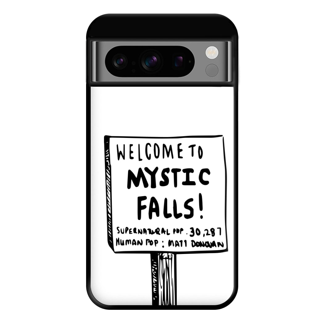 Welcome to Mystic Falls - VD Phone Case for Google Pixel 8 Pro