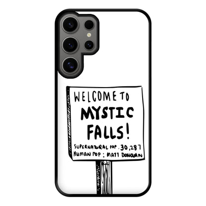 Welcome to Mystic Falls - VD Phone Case for Galaxy S24 Ultra