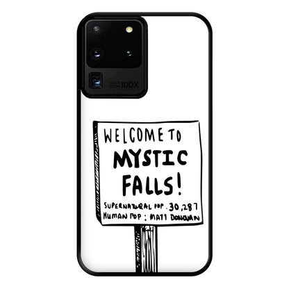 Welcome to Mystic Falls - VD Phone Case for Galaxy S20 Ultra