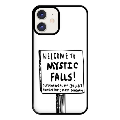 Welcome to Mystic Falls - VD Phone Case for iPhone 11