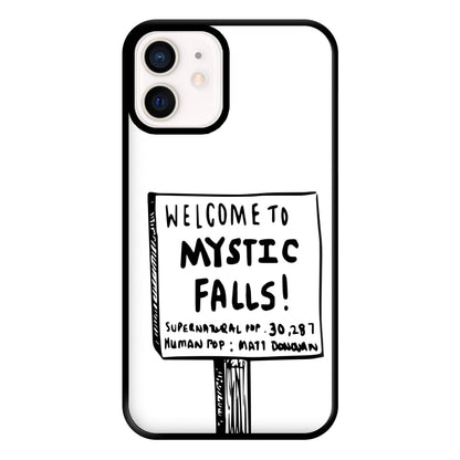 Welcome to Mystic Falls - VD Phone Case for iPhone 13 Mini